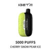 IGET Moon K5000 Puffs - Cherry Snow Pear Ice