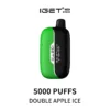 IGET Moon K5000 Puffs - Double Apple Ice